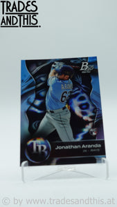 2023 Bowman Platinum Jonathan Aranda #80 RC