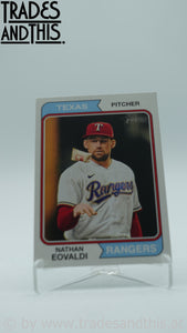 2023 Topps Heritage High Number Nathan Eovaldi #507