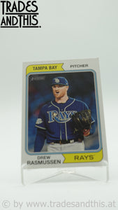 2023 Topps Heritage High Number Drew Rasmussen #531