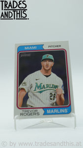 2023 Topps Heritage High Number Trevor Rogers #540