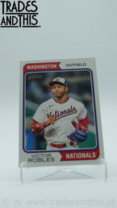 2023 Topps Heritage High Number Victor Robles #562