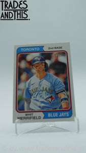 2023 Topps Heritage High Number Whit Merrifield #612