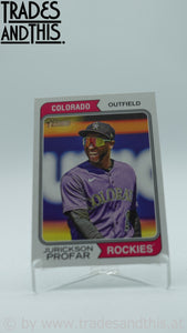 2023 Topps Heritage High Number Jurickson Profar #613