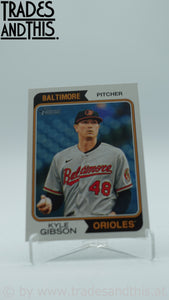 2023 Topps Heritage High Number Kyle Gibson #654