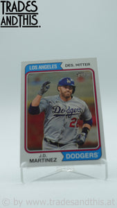 2023 Topps Heritage High Number J.D. Martinez #662
