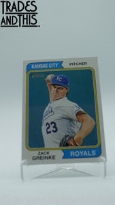 2023 Topps Heritage High Number Zack Greinke #675