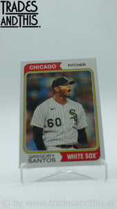 2023 Topps Heritage High Number Gregory Santos #680
