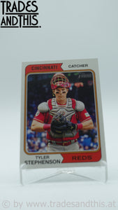 2023 Topps Heritage High Number Tyler Stephenson #691