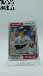 2023 Topps Heritage High Number Brenton Doyle #503 RC