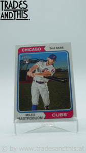 2023 Topps Heritage High Number Miles Mastrobuoni #550 RC