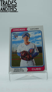 2023 Topps Heritage High Number Miguel Amaya #594 RC