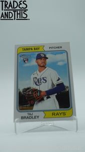 2023 Topps Heritage High Number Taj Bradley #595 RC