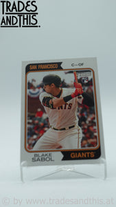 2023 Topps Heritage High Number Blake Sabol #618 RC