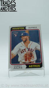 2023 Topps Heritage High Number Corey Julks #623 RC