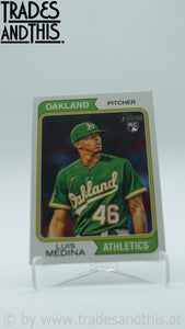 2023 Topps Heritage High Number Luis Medina #649