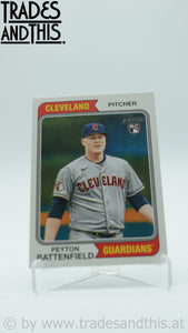 2023 Topps Heritage High Number Peyton Battenfield #663 RC