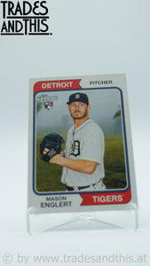 2023 Topps Heritage High Number Mason Englert #671 RC