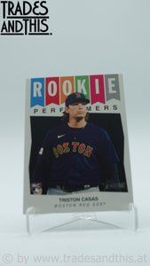 2023 Topps Heritage High Number Rookie Performers Triston Casas #RP-14 RC