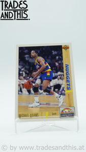 1991-92 Upper Deck Michael Adams #43