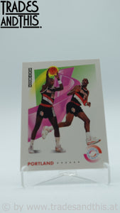 1991-92 Skybox Terry Porter - Clyde Drexler #480