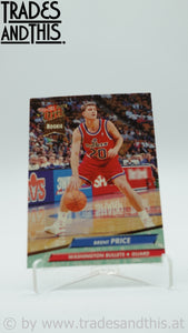 1992-93 Fleer Ultra Brent Price #372 RC