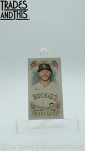 2021 Topps Allen & Ginter's Mini Trevor Story #128