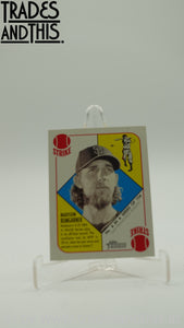 2015 Topps Heritage '51 Mini Red Back Madison Bumgarner #4