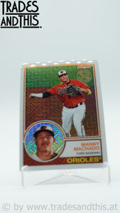 2018 Topps Silver Pack 1983 Topps Design Chrome Manny Machado #9