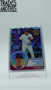 2018 Topps Silver Pack 1983 Topps Design Chrome Anthony Rizzo #11