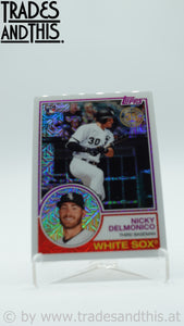 2018 Topps Silver Pack 1983 Topps Design Chrome Nicky Delmonico #12 RC