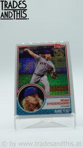 2018 Topps Silver Pack 1983 Topps Design Chrome Noah Syndergaard #17