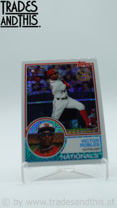 2018 Topps Silver Pack 1983 Topps Design Chrome Victor Robles #27 RC
