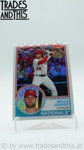 2018 Topps Silver Pack 1983 Topps Design Chrome Bryce Harper #40