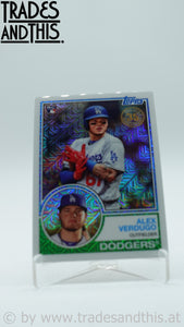2018 Topps Silver Pack 1983 Topps Design Chrome Alex Verdugo #46 RC