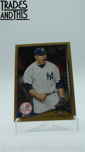 2014 Topps Update Series Gold 1290/2014 David Phelps #US-127