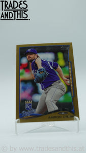 2014 Topps Update Series Gold 0007/2014Aaron Crow #US-228