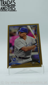 2014 Topps Update Series Gold 1979/2014 Raul Ibanez #US-58