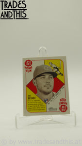 2015 Topps Heritage '51 Mini Blue Back Kris Bryant #25 RC