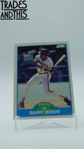 1989 Score Barry Bonds #127