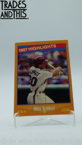 1988 Score Mike Schmidt #657
