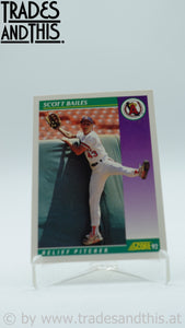 1992 Score Scott Bailes #331
