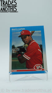 1987 Fleer Barry Larkin #204 RC