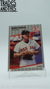 1989 Fleer Wade Boggs #81