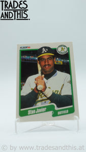1990 Fleer Stan Javier #12