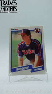 1990 Fleer Wally Joyner #136