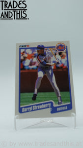 1990 Fleer Darryl Strawberry #217