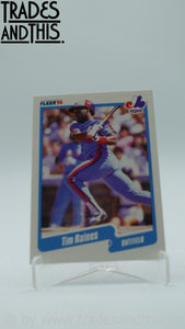 1990 Fleer Tim Raines #359