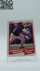 1990 Fleer Kirby Puckett #383