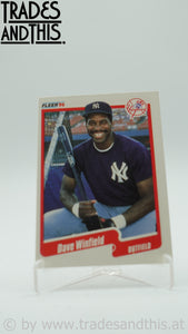 1990 Fleer Dave Winfield #458