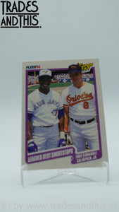 1990 Fleer Tony Fernandez - Cal Ripken Jr. #634